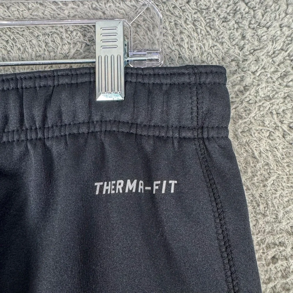 Nike Therma-FIT Pants Mens Large 36x32 Black Fleece‎ Sweatpants 378255-010
